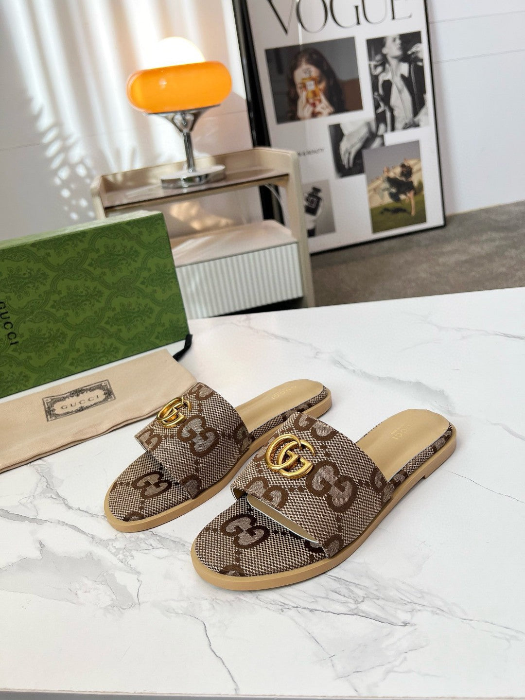 GG fashion print slippers 0725052806