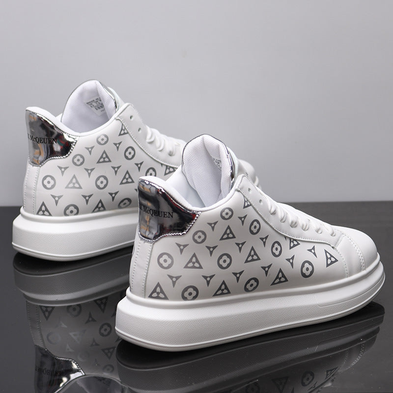 High-top men's height-increasing shoes 2025080104