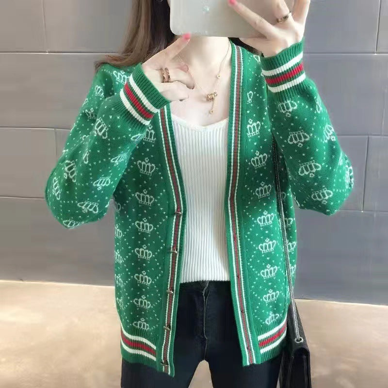 Classic Versatile Casual Knit Sweater 1025090303