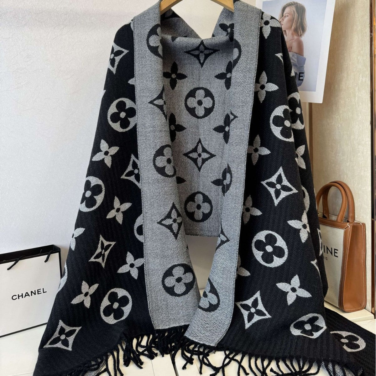 Madame Lao Hua's Melard Scarf Shawl 1025090214
