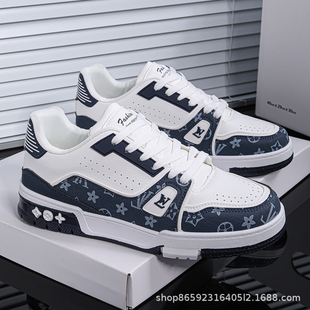 Summer black and white panda sports shoes 2025080701